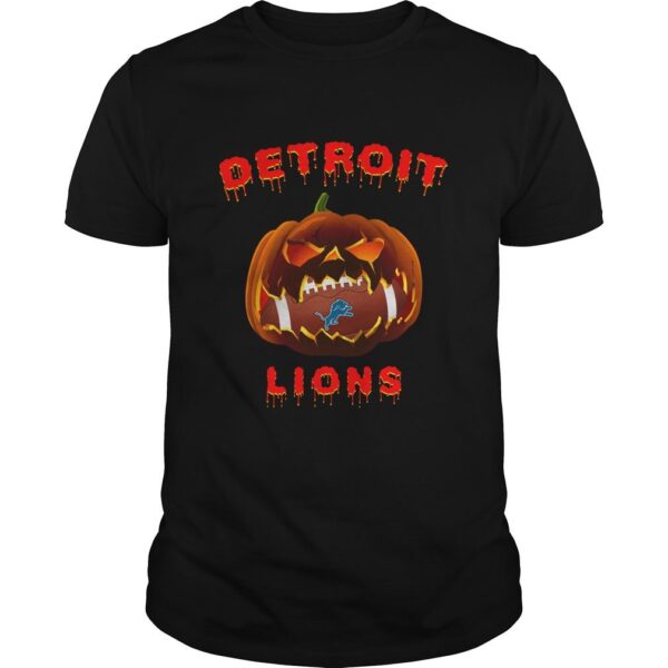 Halloween Pumpkin Detroit Lions NFL