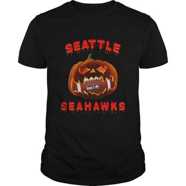 Halloween Pumpkin Seattle Seahawks NFL