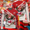 Kansas City Chiefs Custom Name Red Cream Gift For Fan Ugly Wool Sweater Christmas Kansas City Chiefs Custom Name Red Cream Gift For Fan Ugly Wool Sweater Christmas