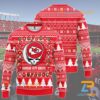 Kansas City Chiefs Grateful Dead Ugly Christmas Fleece Sweater Kansas City Chiefs Grateful Dead Ugly Christmas Fleece Sweater