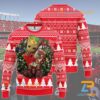 Kansas City Chiefs Groot Hug Christmas NFL Ugly Sweater Kansas City Chiefs Groot Hug Christmas NFL Ugly Sweater