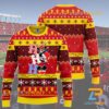 Kansas City Chiefs HoHoHo Mickey NFL Christmas Ugly Sweater Kansas City Chiefs HoHoHo Mickey NFL Christmas Ugly Sweater