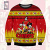 Kansas City Chiefs Mickey Donald Goofy Ugly Wool Sweater Christmas Kansas City Chiefs Mickey Donald Goofy Ugly Wool Sweater Christmas