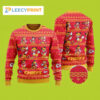 Kansas City Chiefs Mickey Mouse Player Christmas Sweater Kansas City Chiefs Mickey Mouse Player Christmas Sweater