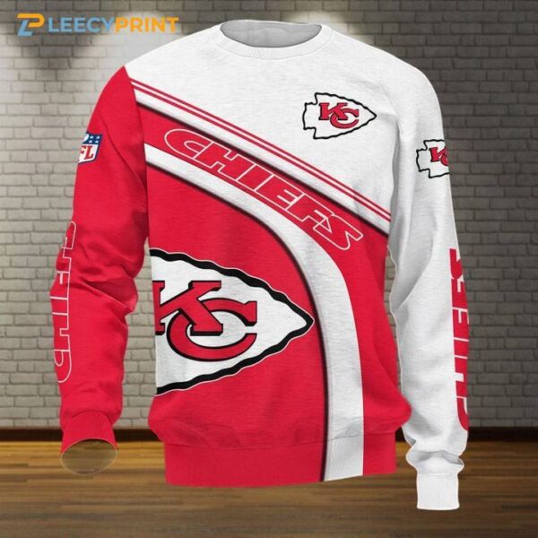 Kansas City Chiefs Red White Ugly Sweater Kansas City Chiefs Christmas Sweater