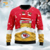 Kansas City Chiefs Red Yellow Santa Claus Ugly Wool Sweater Christmas Kansas City Chiefs Red Yellow Santa Claus Ugly Wool Sweater Christmas