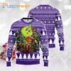 Minnesota Vikings Grinch Hug Christmas Football NFL Wreath Ugly Sweater