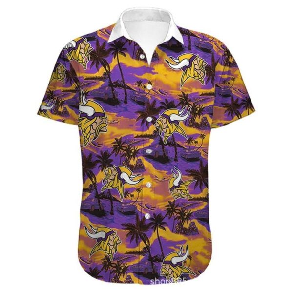 Minnesota Vikings Hawaiian Shirt Flower Summer 2023 Gift For Fans