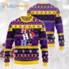 Minnesota Vikings HoHoHo Mickey Christmas Ugly Sweater