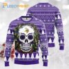 Minnesota Vikings Skull Flower Ugly Christmas Ugly Sweater Minnesota Vikings Skull Flower Ugly Christmas Ugly Sweater
