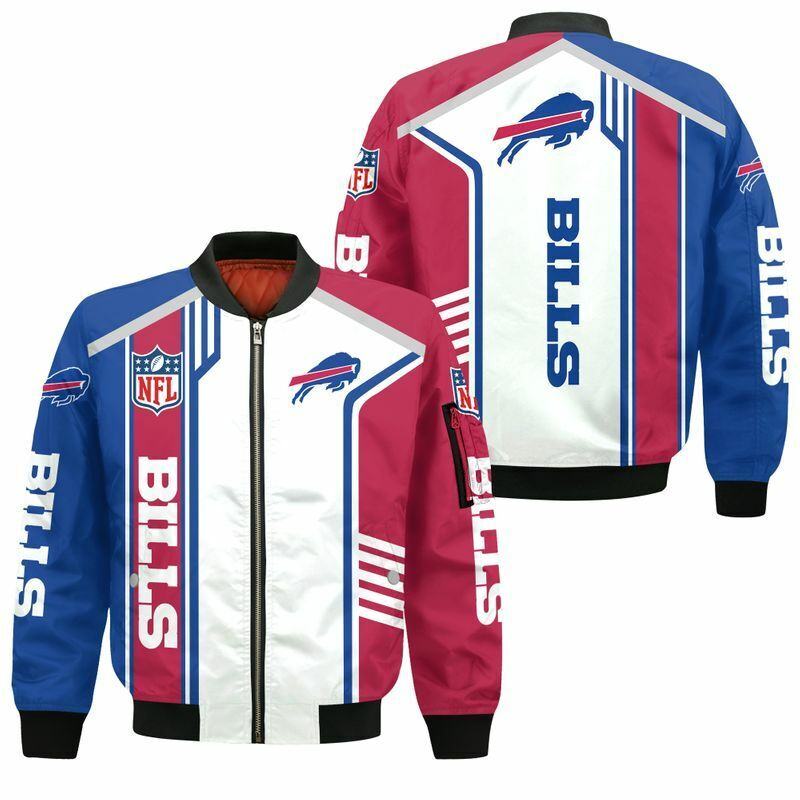 Buffalo Bills NFL Bomber Jacket Style Gift For Fans