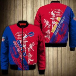 NFL Buffalo Bills Bomber Jacket fan art V8 For gift