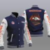 NFL Denver Broncos Navy Blue Baseball Jacket