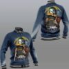 NFL Los Angeles Chargers Joker Navy Blue Baseball Jacket NFL Los Angeles Chargers Joker Navy Blue Baseball Jacket