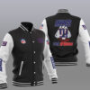 NFL New York Giants Black Ever Upwards Baseball Jacket NFL New York Giants Black Ever Upwards Baseball Jacket