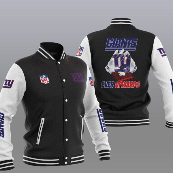 NFL New York Giants Black Ever Upwards Baseball Jacket