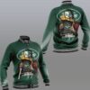 NFL New York Jets Joker Green Baseball Jacket NFL New York Jets Joker Green Baseball Jacket