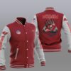 NFL Tampa Bay Buccaneers Red Grey Baseball Jacket NFL Tampa Bay Buccaneers Red Grey Baseball Jacket