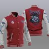 NFL Tennessee Titans Red Baseball Jacket NFL Tennessee Titans Red Baseball Jacket