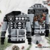 Personalized Raiders Snowflake Christmas Ugly Sweater Personalized Raiders Snowflake Christmas Ugly Sweater