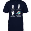 Rock Paper Scissors Nothing Beats The Miami Dolphins T shirt