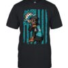 Rottweiler Miami Dolphins T Shirt For Fan