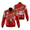 San Francisco 49ers 3D baseball Jacket Sports coat for fan 02 San Francisco 49ers 3D baseball Jacket Sports coat for fan 02