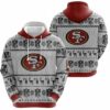 NFL San Francisco 49ers 3D hoodie, christmas pattern Sports gift for fan NFL San Francisco 49ers 3D hoodie, christmas pattern Sports gift for fan