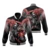 San Francisco 49ers nfl Varsity ,3D baseball Jacket angel death for fan San-Francisco-49ers-nfl-Varsity-3D-baseball-Jacket-angel-death-for-fan