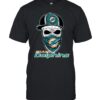 Skull Hat Miami Dolphins T Shirt NFL custom for fan