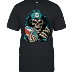 Skullbong Miami Dolphins T-Shirt For Fan