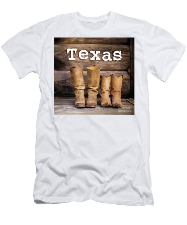 Texas Cowboy Boots Edward Fielding nfl t-shirt