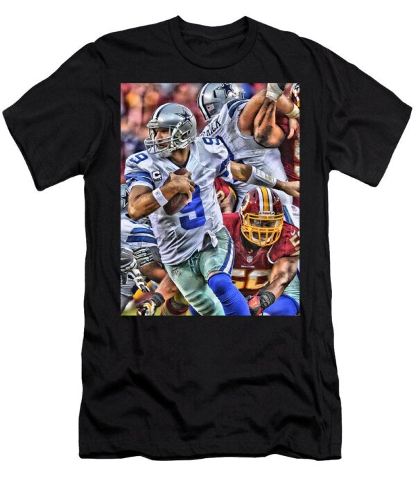 Tony Romo Dallas Cowboys Art Joe Hamilton t-shirt