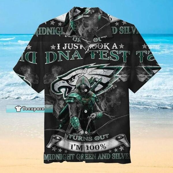 100 DNA Eagles Hawaiian Eagles Shirt