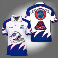 100th Nfl Buffalo Bills For Football Fan Polo 3d Printed Polo cotton t-shirt Hoodie Mug