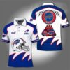 100th Nfl Buffalo Bills For Football Fan Polo 3d for fan