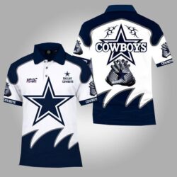 100th Nfl Dallas Cowboys 3d Printed Polo cotton t-shirt Hoodie Mug