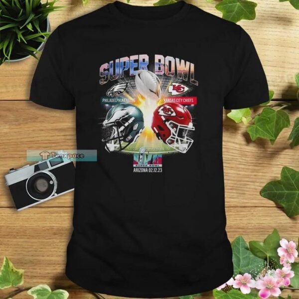 2023 57 Super Bowl LVII Shirt Philadelphia Eagles VS Kansas City Chiefs Super Bowl LVII Shirt