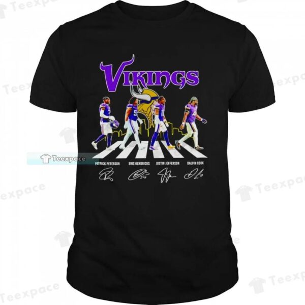 2023 Abbey Road Signatures Vikings Shirt