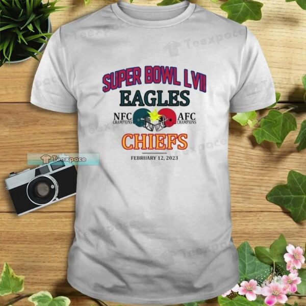 2023 NFC Champions Vs AFC Champions Super Bowl LVII Shirt