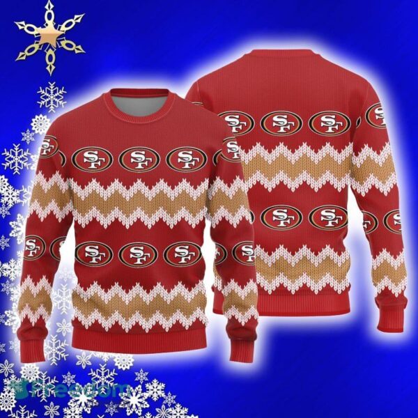 49ers NFL ugly Christmas Sweater Reindeer San Francisco 49ers Gift v2