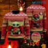 49ers Ugly Christmas Sweater Baby Yoda Hugging Ball San Francisco 49ers Gift 49ers Ugly Christmas Sweater Baby Yoda Hugging Ball San Francisco 49ers Gift
