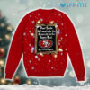 49ers Ugly Sweater Dear Santa All I Want Is For The Niners To Win The Super Bowl San Francisco 49ers Gift 49ers Ugly Sweater Dear Santa All I Want Is For The Niners To Win The Super Bowl San Francisco 49ers Gift