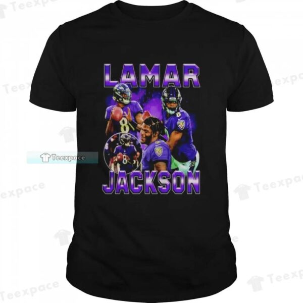 8 Lamar Jackson Ravens Shirt 1