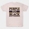 NFL Halloween Shirts Baltimore LYFE Purple and Back Football Colors! T-Shirt Baltimore-LYFE-Purple-and-Back-Football-Colors!-T-Shirt