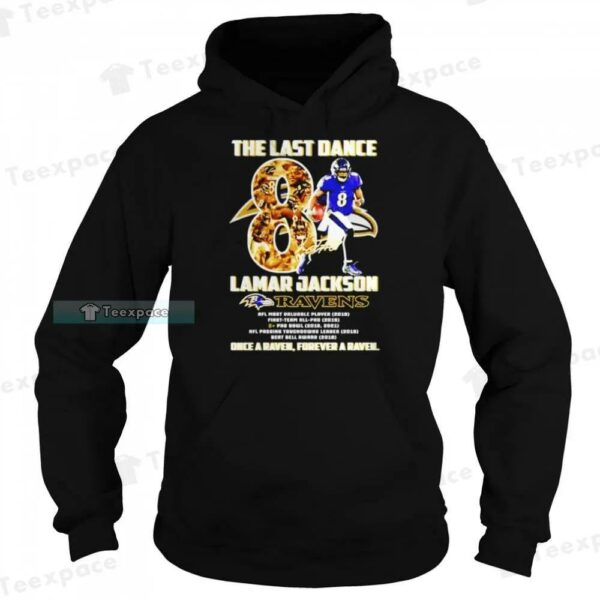 Baltimore Ravens Lamar Jackson Once A Raven Always A Raven Signature Shirt 2