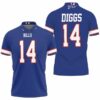 Buffalo Bill Cole Beasley 14 Nfl Blue Jersey Inspired Style Polo Shirt All Over Print Shirt 3d