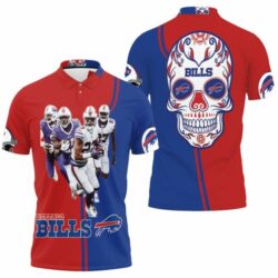 Nfl Jacksonville Jaguars Halloween Jason Voorhees Trendy Hawaiian Shirt Aloha Shirt Buffalo Bills Afc East Division Champions Poco Loco Skull 3D Polo Shirt