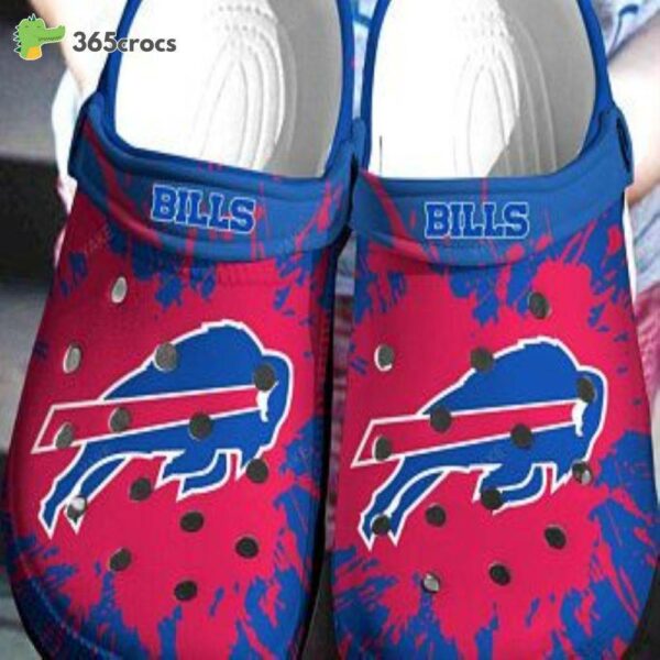 Buffalo Bills Band Comfortable For Mens And Womens Classic Water Comfortable Crocs Clog Shoes