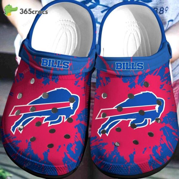 Buffalo Bills Band Comfortable For Mens Womens Classic Crocs Clog Shoes